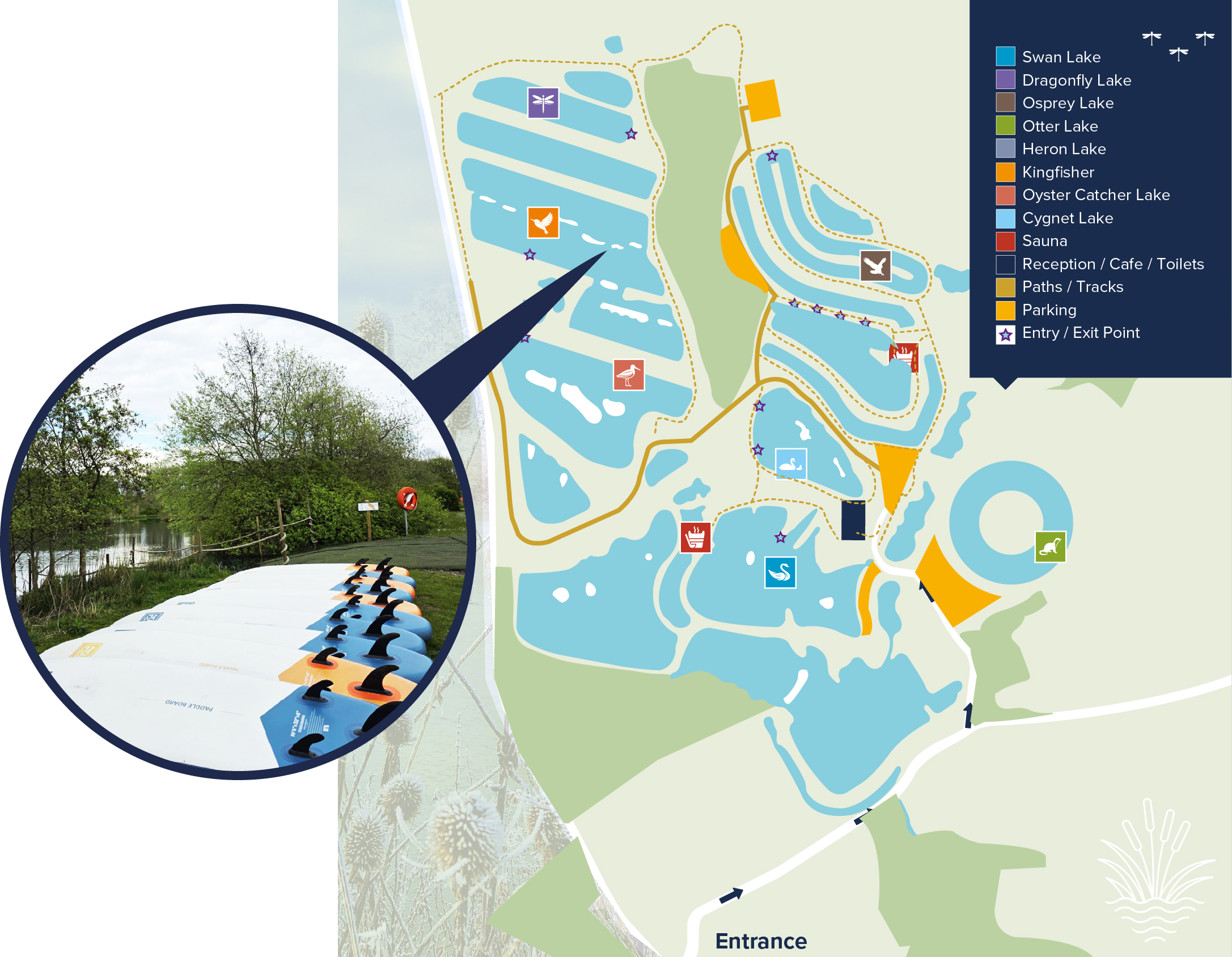 Paddleboard Map