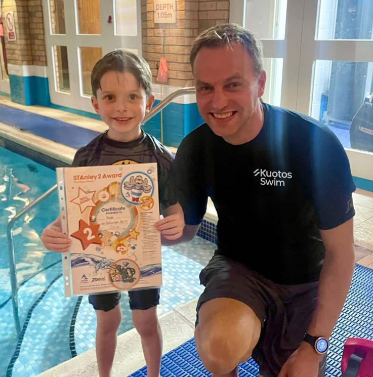Swimming lessons with Kuotos swim