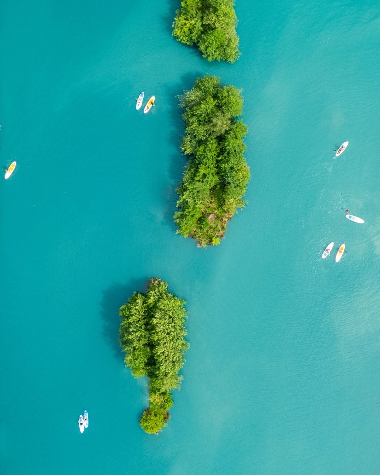 Paddleboard lakes