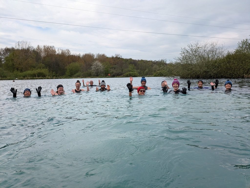 Supported swim with Kuotos Swim